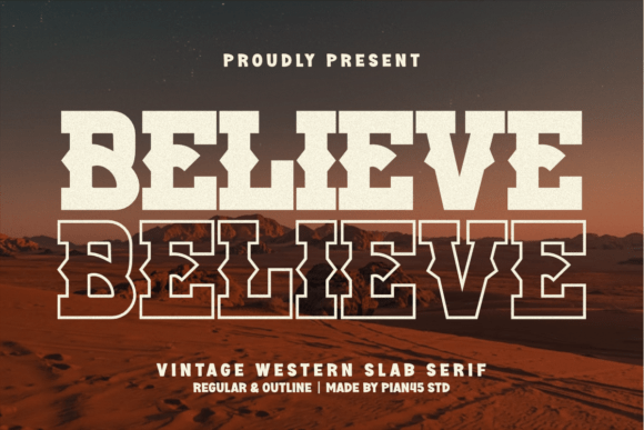 Believe Western: Bold, Vintage, and Built for Impact