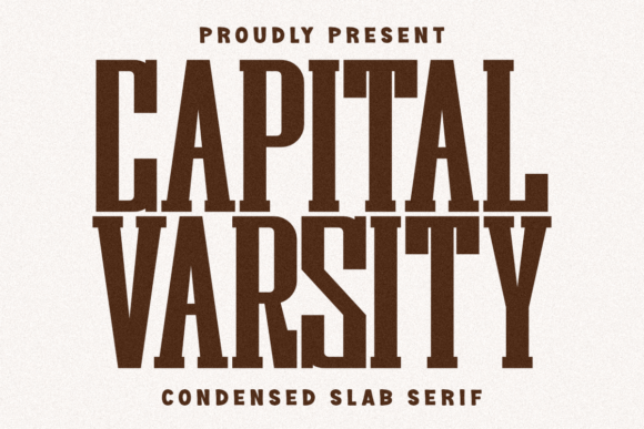 Capital Varsity: A Bold Font for Modern Design