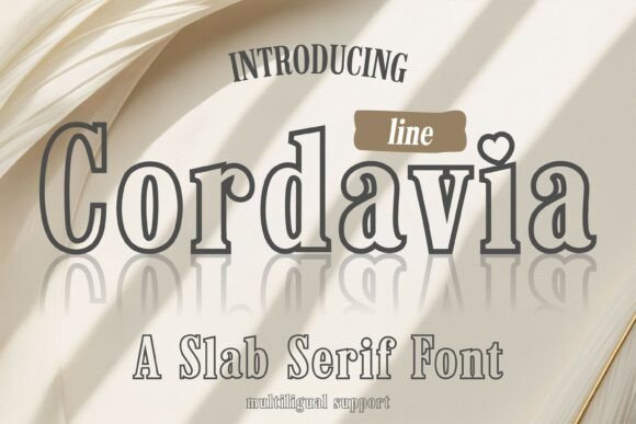 Cordavia Line: The Perfect Blend of Boldness and Playfulness for Creative Designs