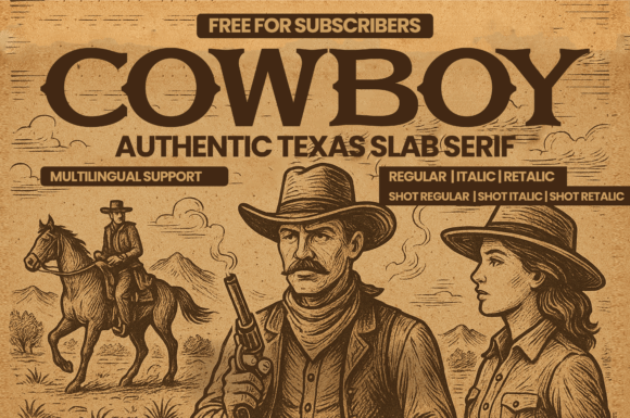 Cowboy Font: Rugged Elegance for Your Design Projects