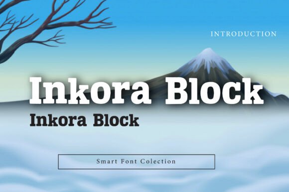 Inkora Block Font: A Bold Choice for Modern Design