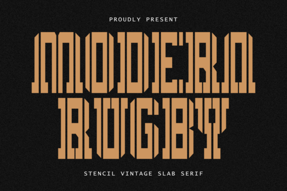 Modern Rugby Font: Merging Vintage Charm with Contemporary Design
