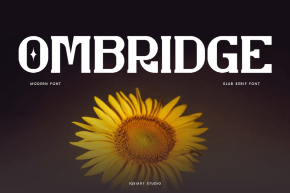 Ombridge: A Bold Slab Serif Font for Impactful Design