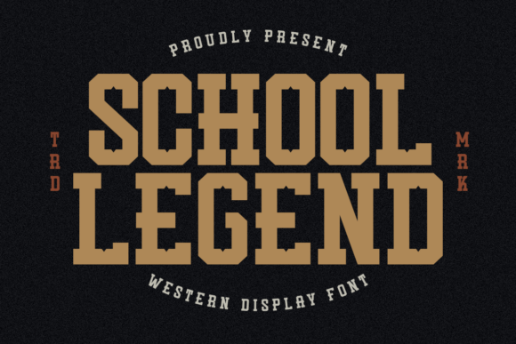 Understanding the School Legend Font: A Vintage-Inspired Design Staple