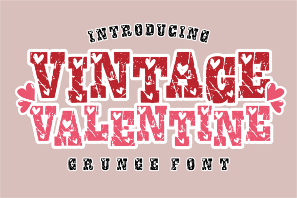 Vintage Valentine: A Timeless Font for Modern Creativity
